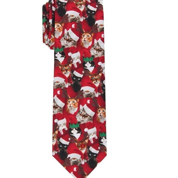 Festive Men’s Tie - Picture 2 of 4